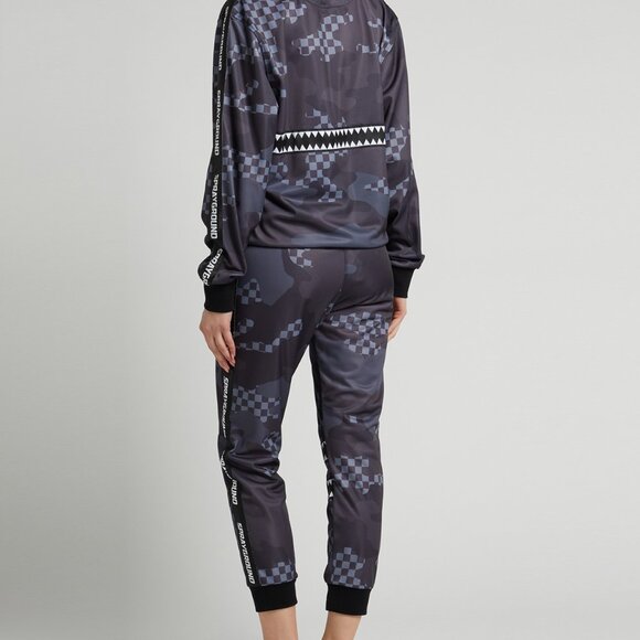 SPRAYGROUND Grey Camouflage Tracksuit – Made in Italy RRP €299 | Size L | Athlet - Picture 2 of 5